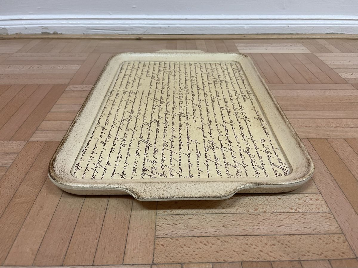 Piatti di portata: Sezzantini Firenze Tablett vintage Design Serviertablett – Usato da Zürich venduto da Vintagewiesel 2