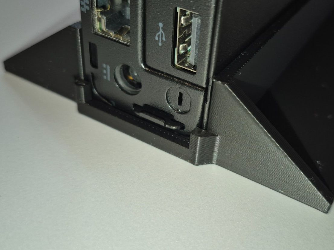 Hewlett Packard Altro in Decorazioni & Accessori: HP Mini-PC Standfuss 3D-Print schwarz / weiss / silber – Nuovo (secondo la descrizione) da Heinrichswil venduto da LottazComputer 4