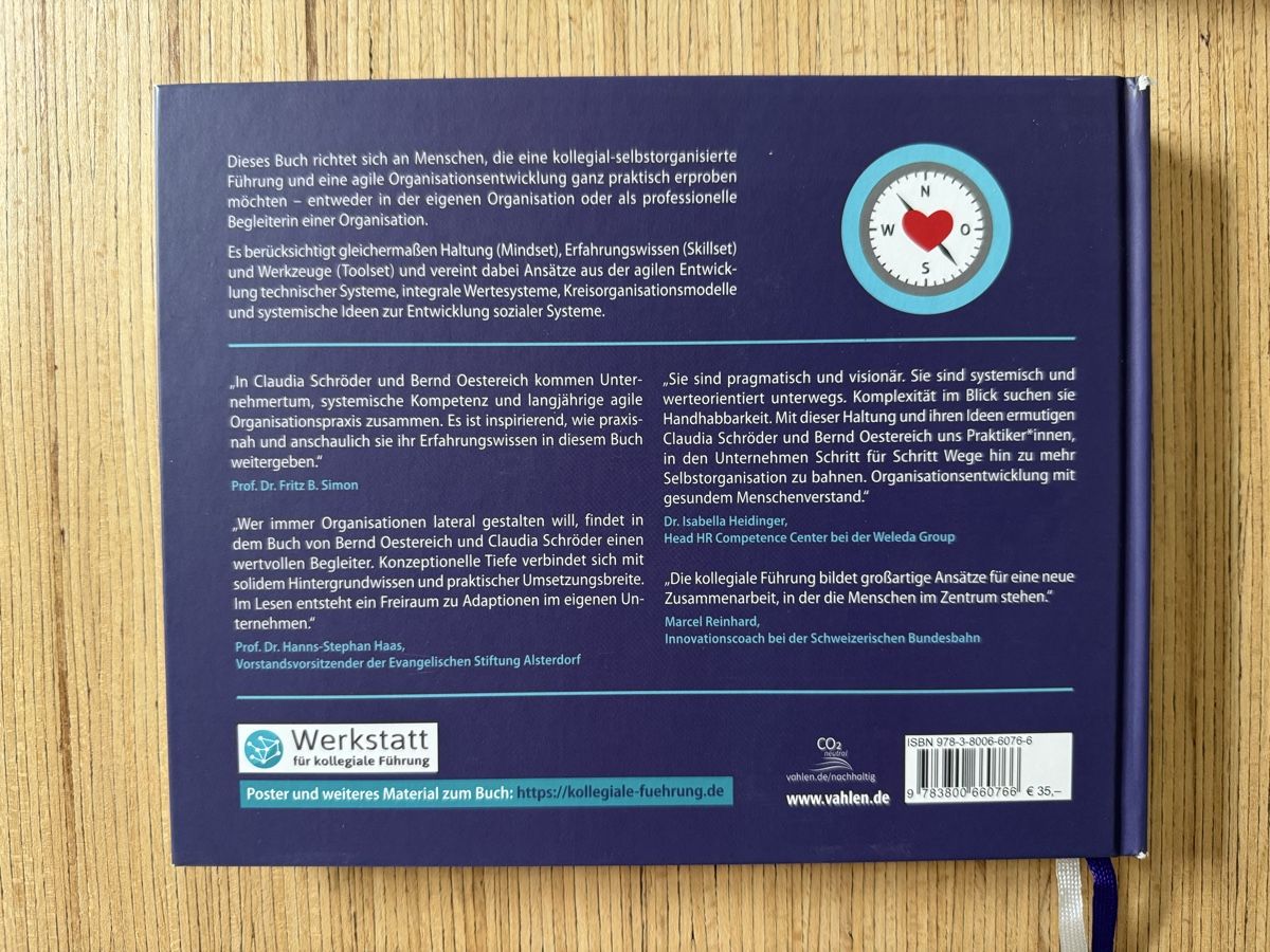 Libri: Agile Organisationsentwicklung neuwertig – Nuovo (secondo la descrizione) da Zürich venduto da Schmusnik 1