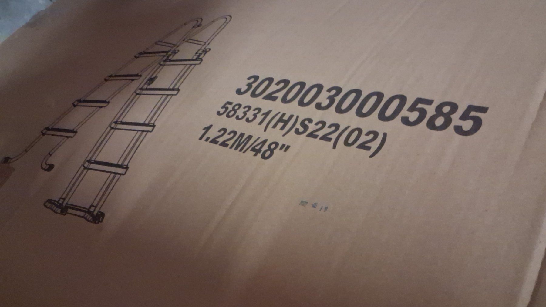Bestway Scale: Poolleiter für Poolhöhe 122 cm – Nuovo e nell'imballaggio originale da Bronschhofen venduto da ClauBern 2