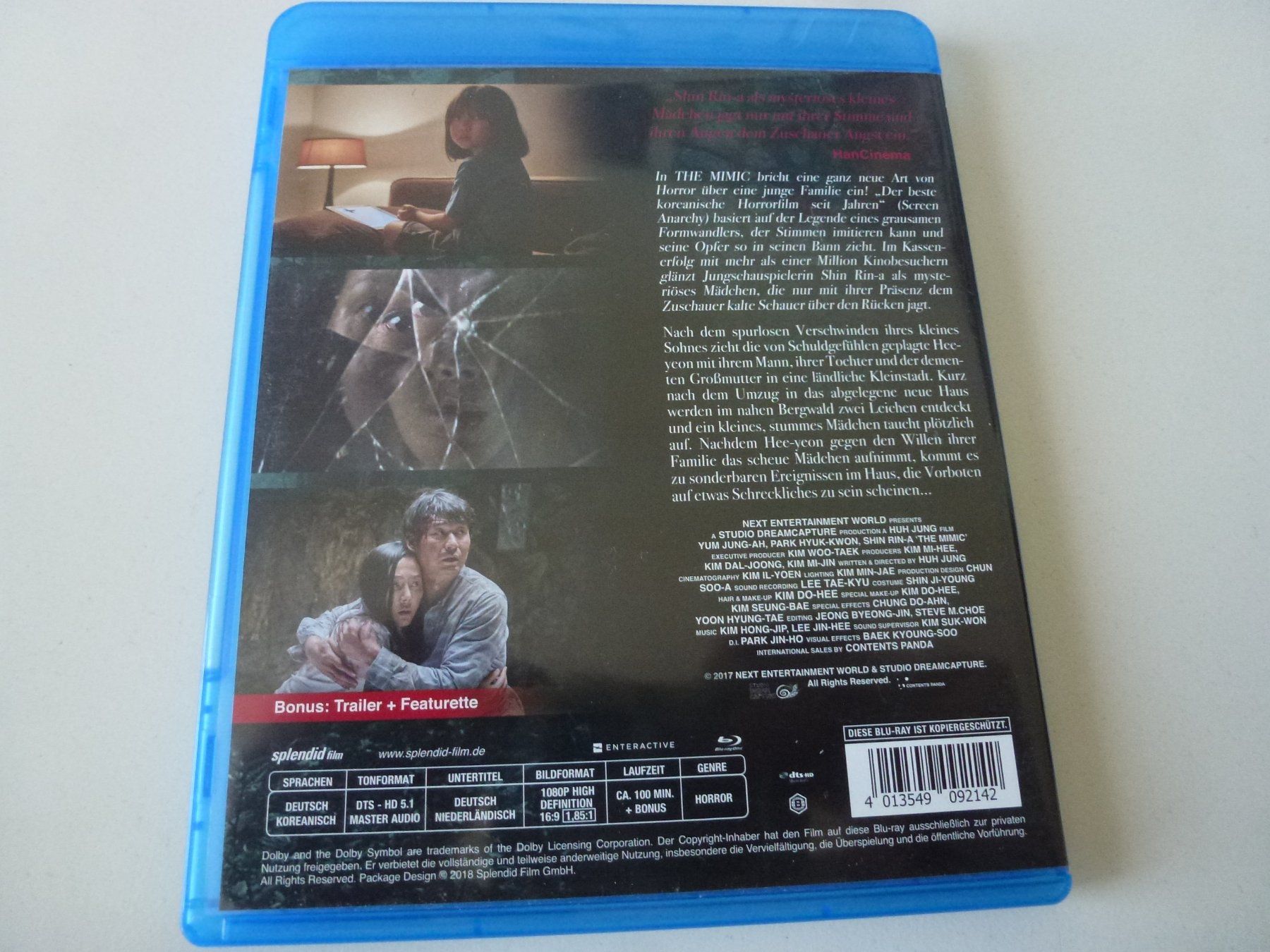 Tutti i DVDs: The Mimic (Blu-Ray) – Nuovo (secondo la descrizione) da Bern venduto da Frebo 1