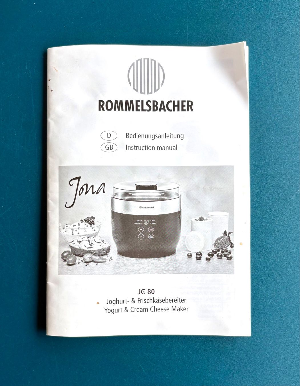 Rommelsbacher Elettrodomestici da cucina: Joghurt- / Frischkäse Zubereiter – Usato da Frick venduto da Beanie 4