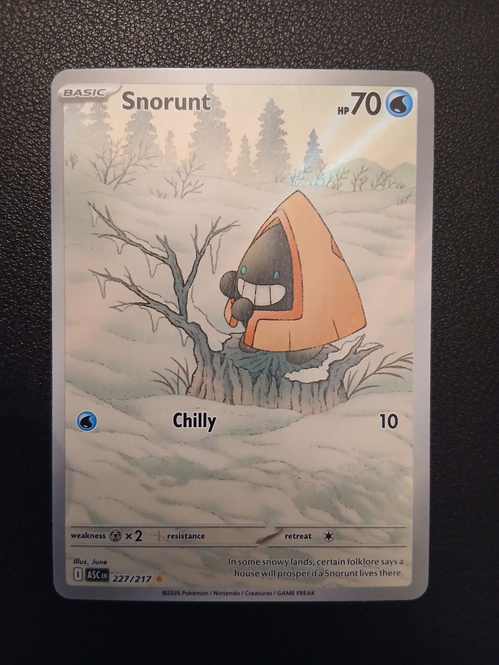 Pokémon Carte collezionabili: Ascended Heroes Snorunt Pokémon EN – Nuovo (secondo la descrizione) da Regensdorf venduto da Baba_Basar