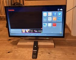 Toshiba TV inkl. DVD + Wandhalterung