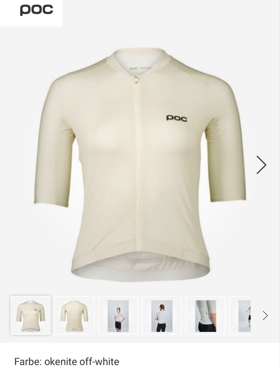 Poc Canottiere & Pantaloni: POC Womens Pristine Jersey Velotrikot – Nuovo (secondo la descrizione) da Schüpfheim venduto da Strummer61 1