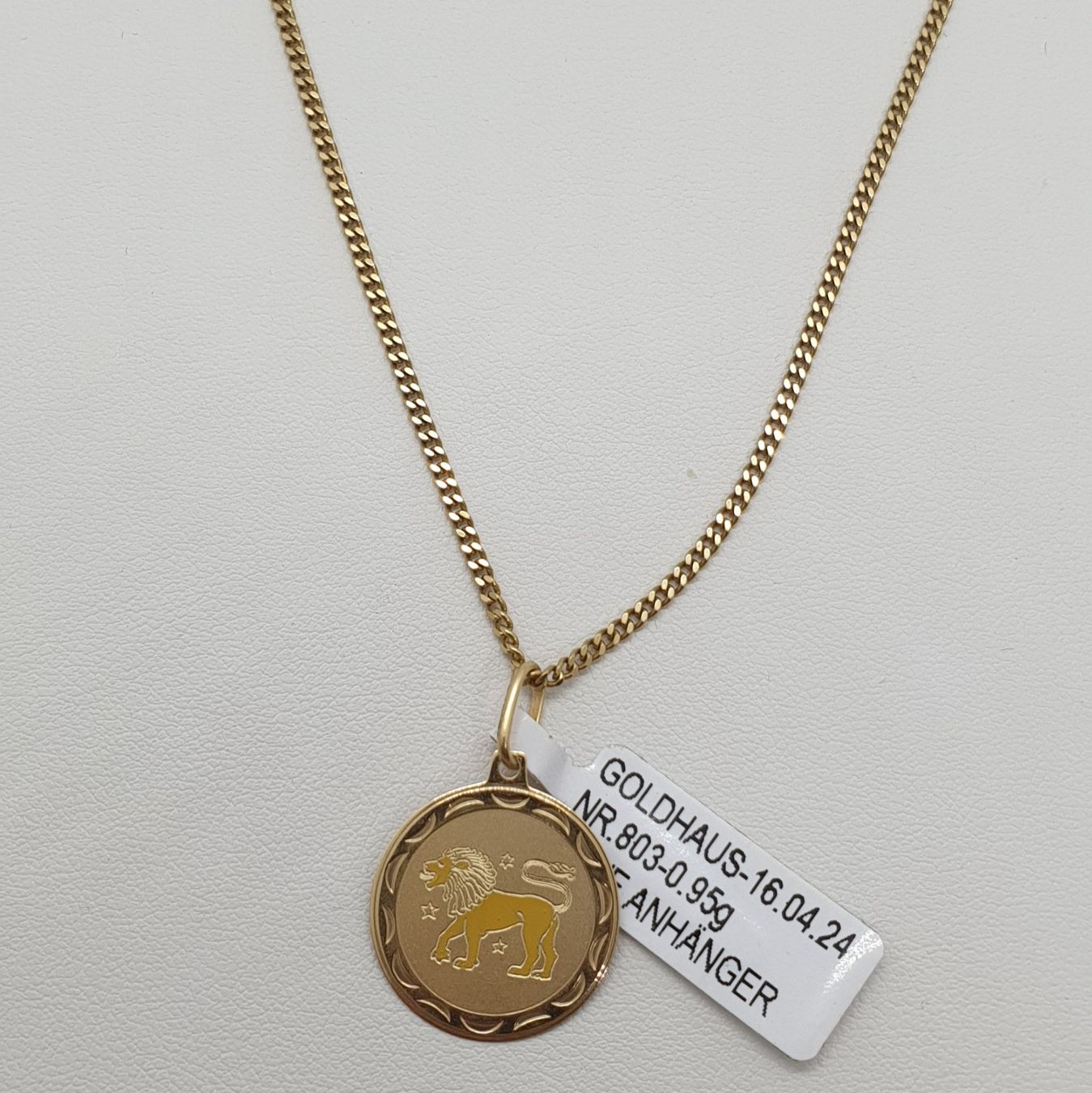 Ciondoli: Echt 14K Gold - Löwen Anhänger – Usato da Luzern venduto da Luzern-Goldhaus 4