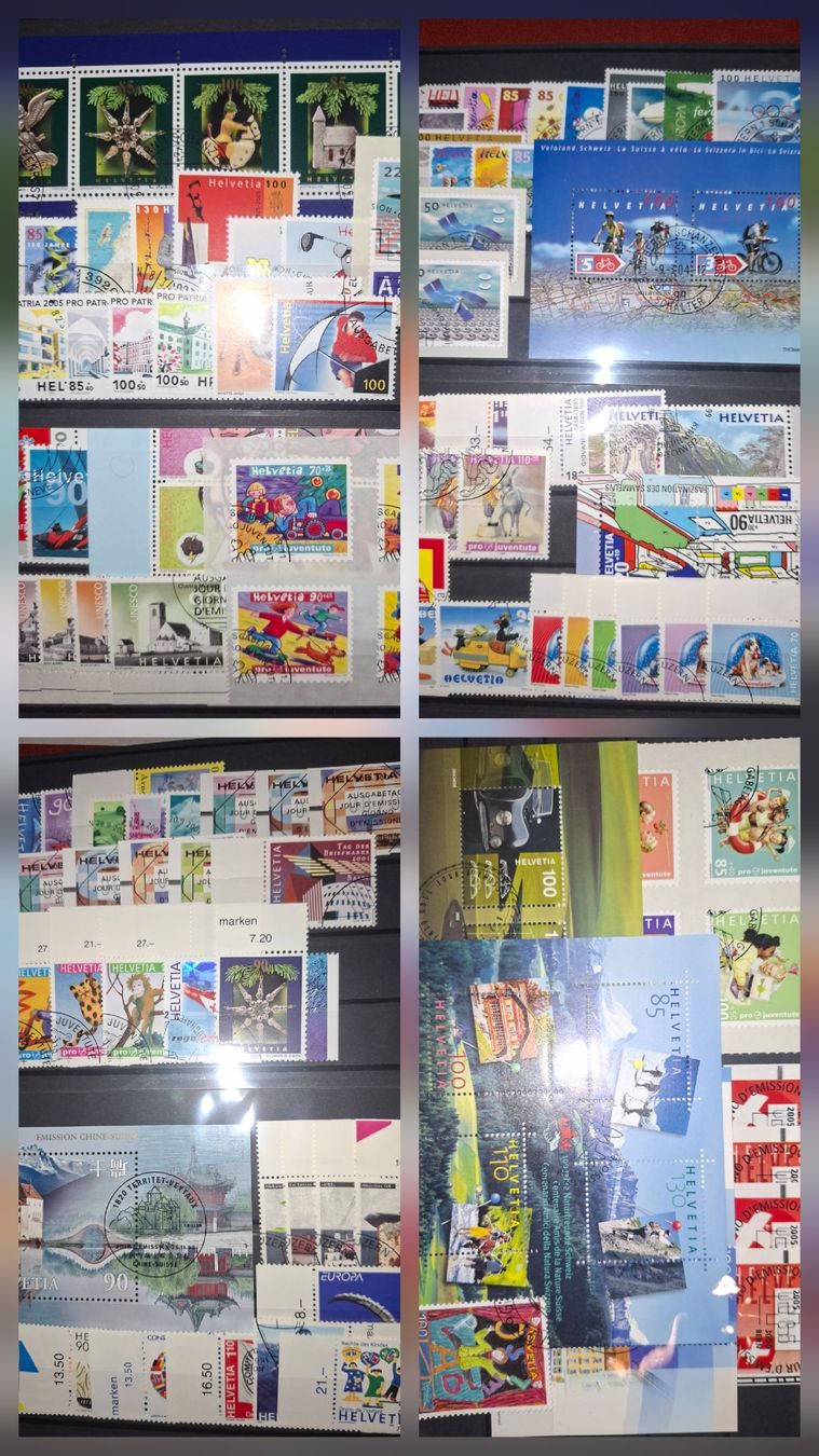 Tutti i francobolli: Diverse Werbemarken ET Stempel Lot – Usato da Balgach venduto da SIMEON27 1