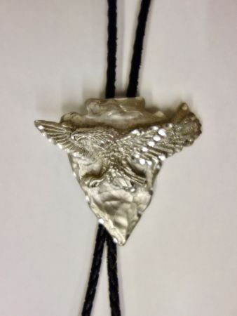Bolo Tie Western Krawatte Cowboy PFEILSPITZE ADLER FEDER USA