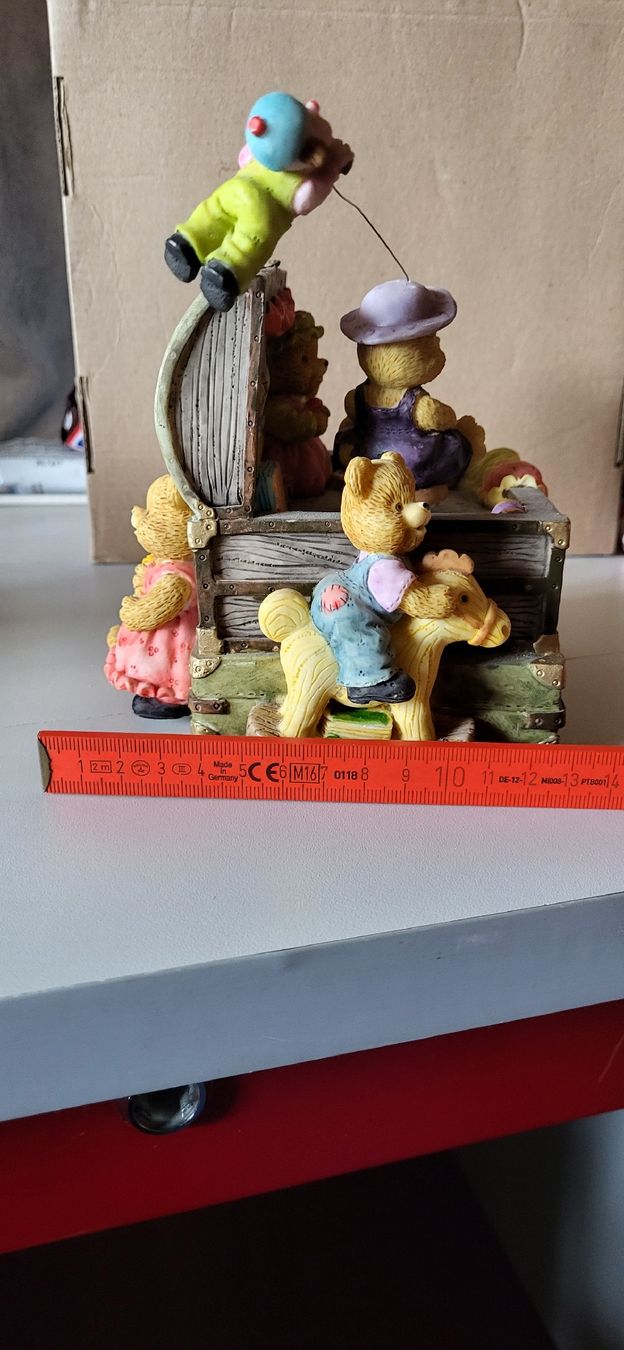 Carillon: Spieldose mit Bärli – Usato da Schweizersholz venduto da fuchs06 3