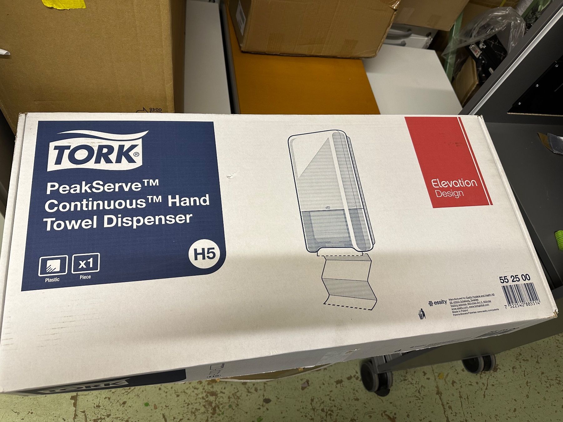 Handtuchhalter: neuer Tork 552500 Towel Dispenser – Neu und originalverpackt aus Necker von liq24 3