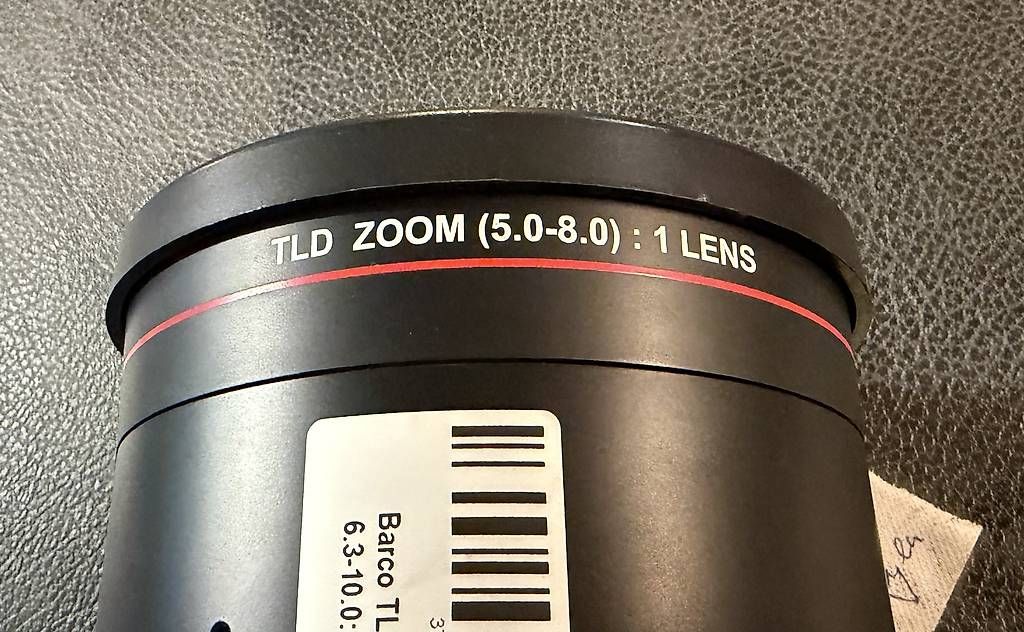 Obiettivi: Barco TLD Zoom Objektiv 5.0-8.0:1 – Usato da Rüti ZH venduto da Philippek 2