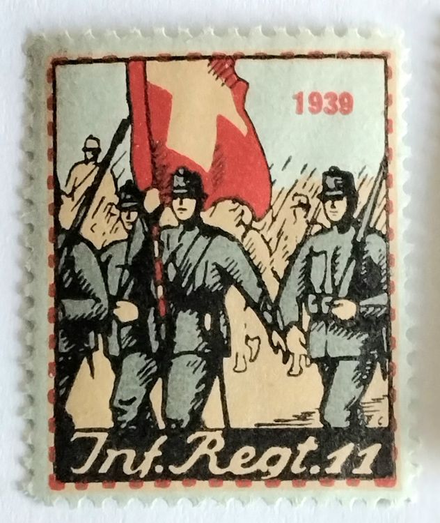 Tutti i francobolli: Soldatenmarke 2.WK, Inf Regiment 11, Wi Inf 136 – Usato da Niederuzwil venduto da LichtPhil