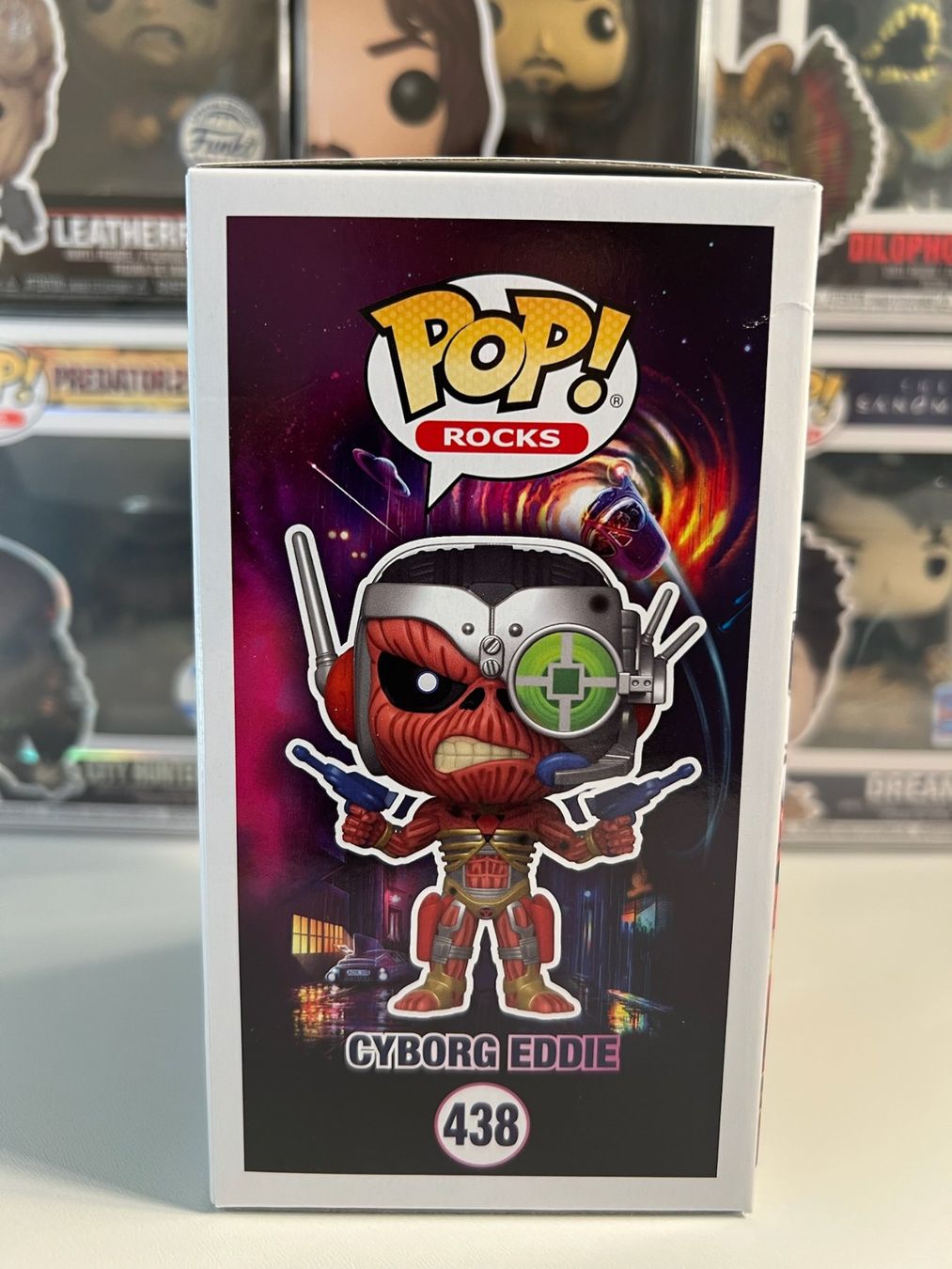 Funko Statuette: Funko POP! Rocks Iron Maiden - Cyborg Eddie – Nuovo e nell'imballaggio originale da Le Mouret venduto da perfectbijou 1