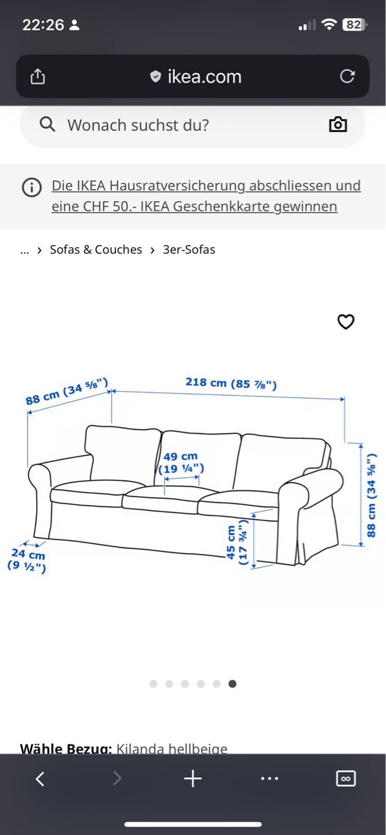 Divani: Housses Canapé IKEA Ektorp grises – Usato da Les Avanchets venduto da Michellinette 1