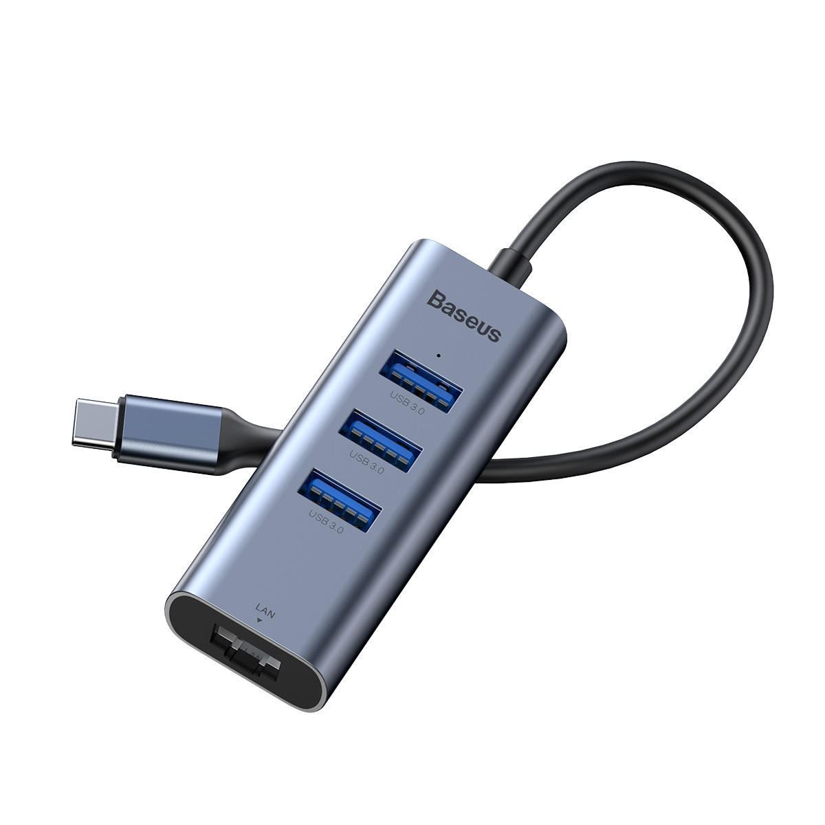Hub & Switch: Baseus 4 in 1 Typ C  USB Adapter – Nuovo e nell'imballaggio originale da Malans GR venduto da BUYBEST-Schweiz