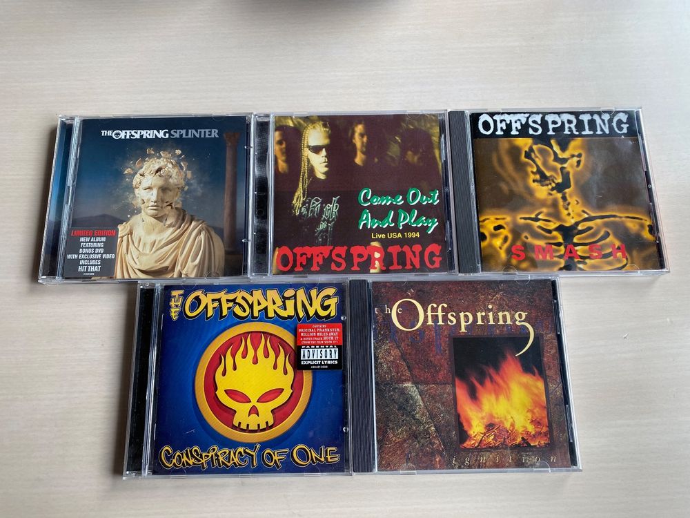 The Offspring 5 CD‘s (Gebraucht) in Oberried für CHF 10 – mit Lieferung ...