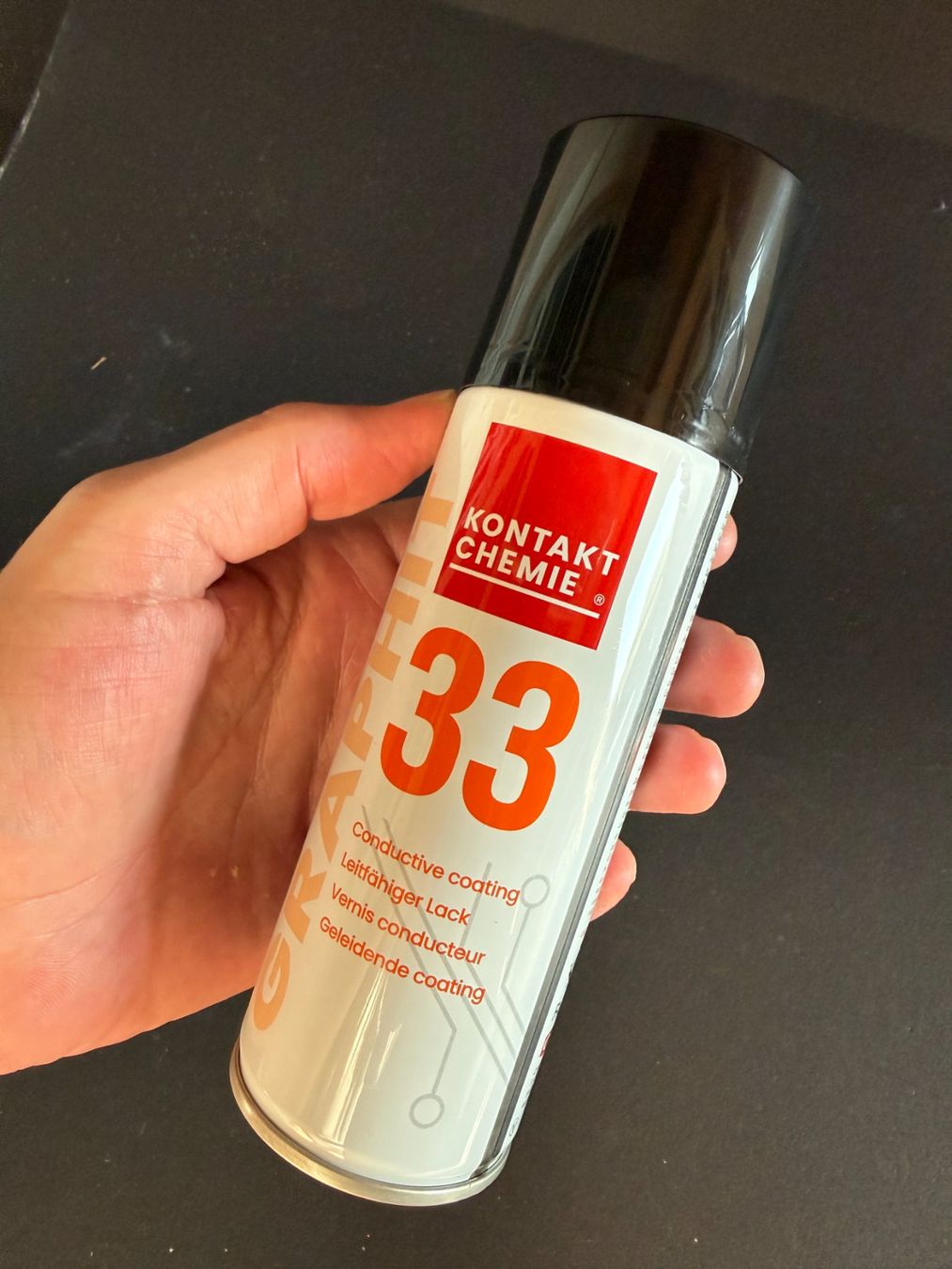 Edelmetalle: Graphit-Leitlack Originaldose NEU – Neu und originalverpackt aus Lützelflüh-Goldb von Elementis