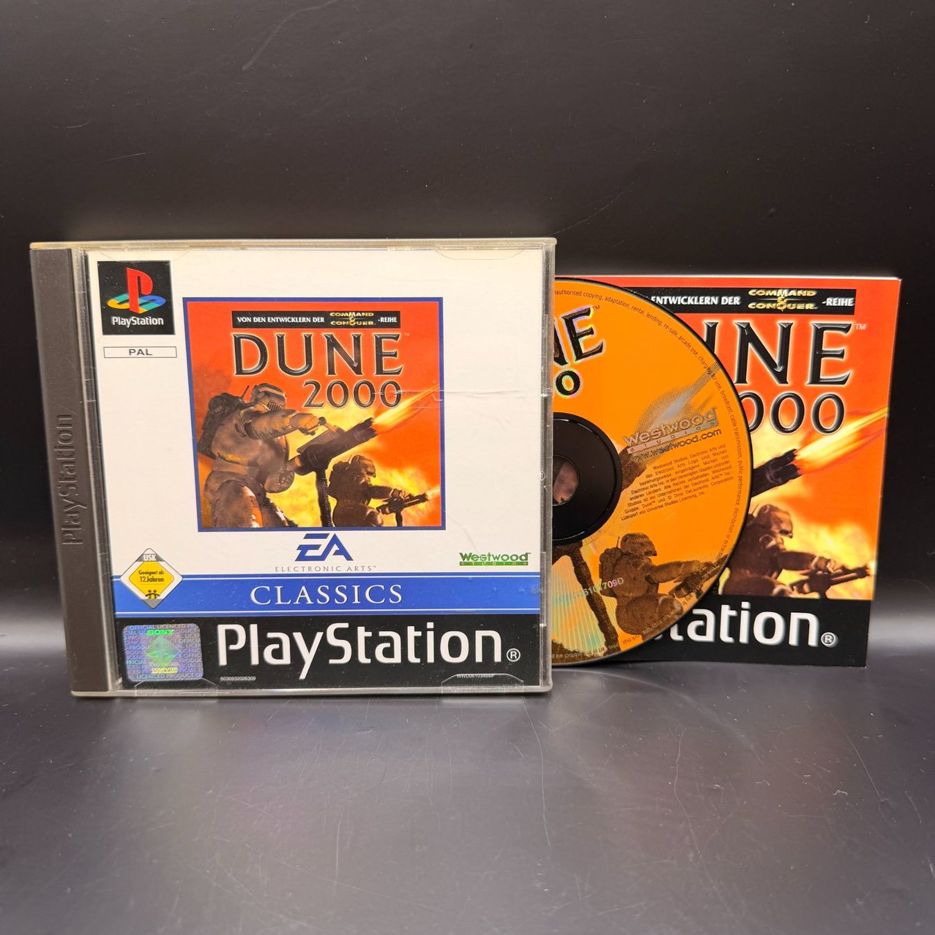 Sony Spiele: PlayStation 1 Dune 2000 Classics – Gebraucht aus Düdingen von Nerdworld