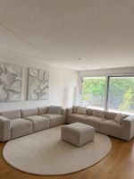 2 x 3er Modular Sofa SKEJBY mit Hocker