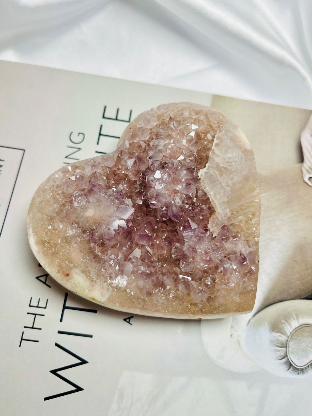 Pierres précieuses: Pink Amethyst Herz – Neuf avec emballage d'origine à Zürich par unique2010 1