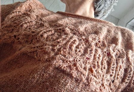 Pulli "Desert" handgestrickt    NEU