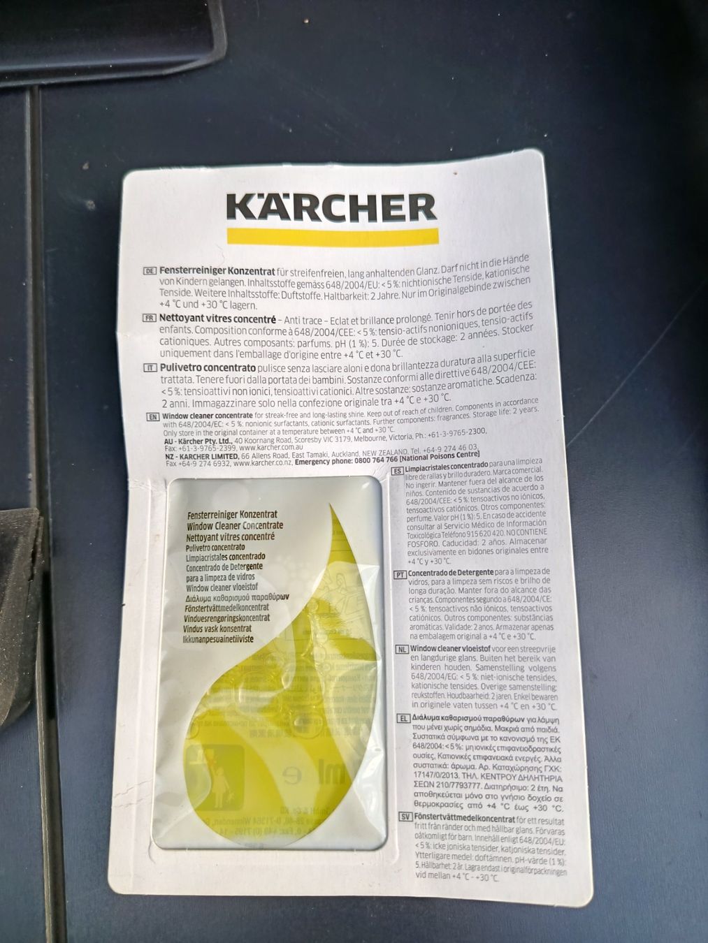Kärcher Altro per la casa: Kärcher Fensterreiniger – Usato da Vilters venduto da son_klein 7