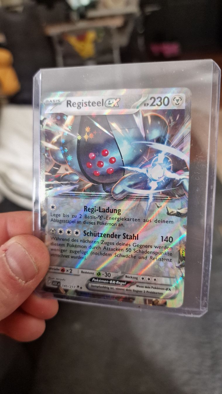 Pokémon Carte collezionabili: Registeel EX 145/217 ab 1.- – Nuovo (secondo la descrizione) da amriswil venduto da 3dworldswiss