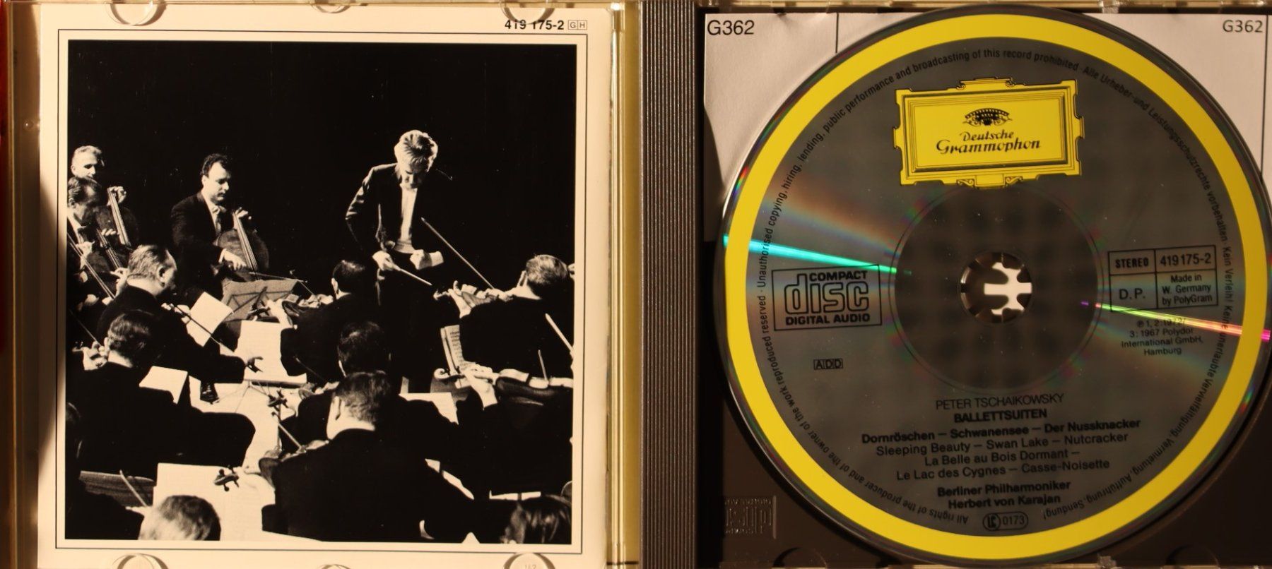 CD: Berliner Philharmoniker – Tschaikowsky - Balletsuiten – Usato da Luzern venduto da CONTENTI 1
