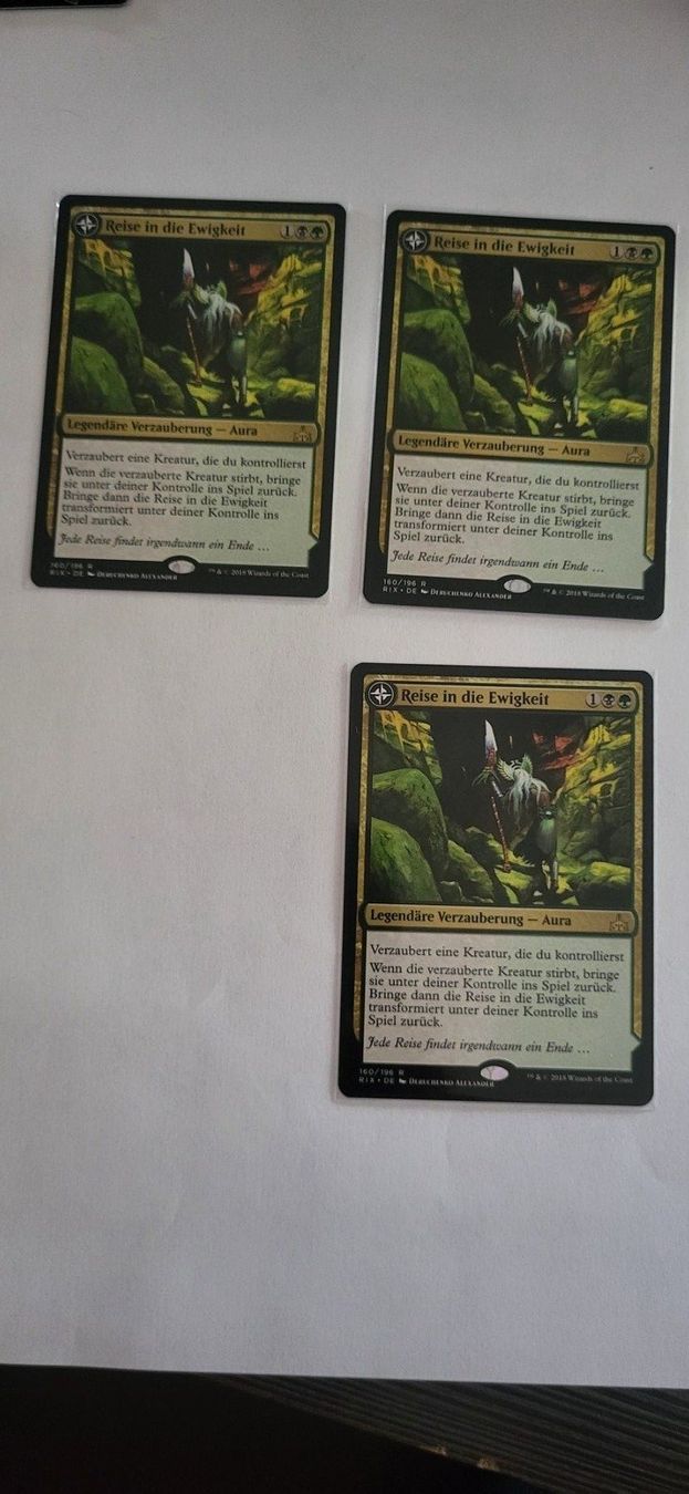 Magic The Gathering Sammelbilder & Trading cards: MTG - Reise in die Ewigkeit – Gebraucht aus Münsingen von Heroism2010