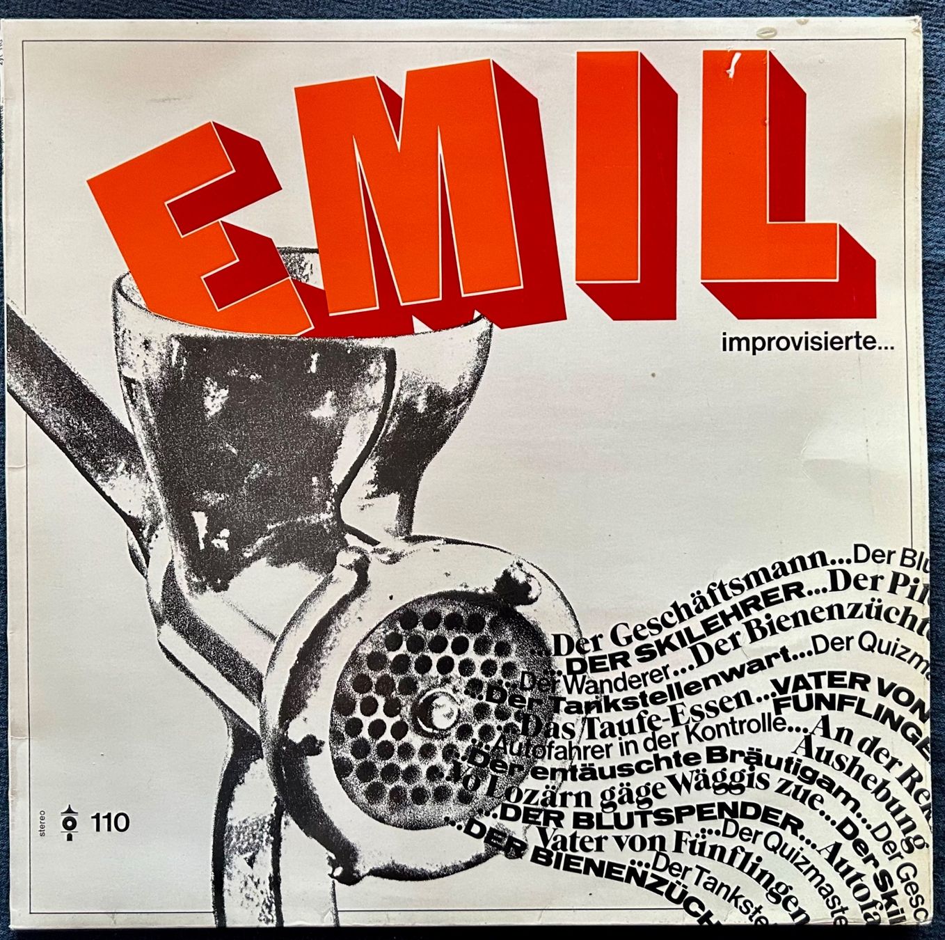 Schallplatten: Emil / Improvisierte LP – Gebraucht aus Spiez von martin-7973