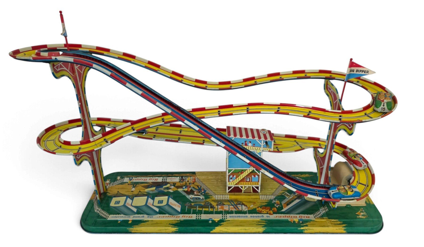 Technofix Giocattoli: Technofix Nr.316 BIG DIPPER Achterbahn OVP – Usato da Flawil venduto da JaguarXJSHE 3