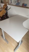 Eckschreibtisch weiss gebraucht