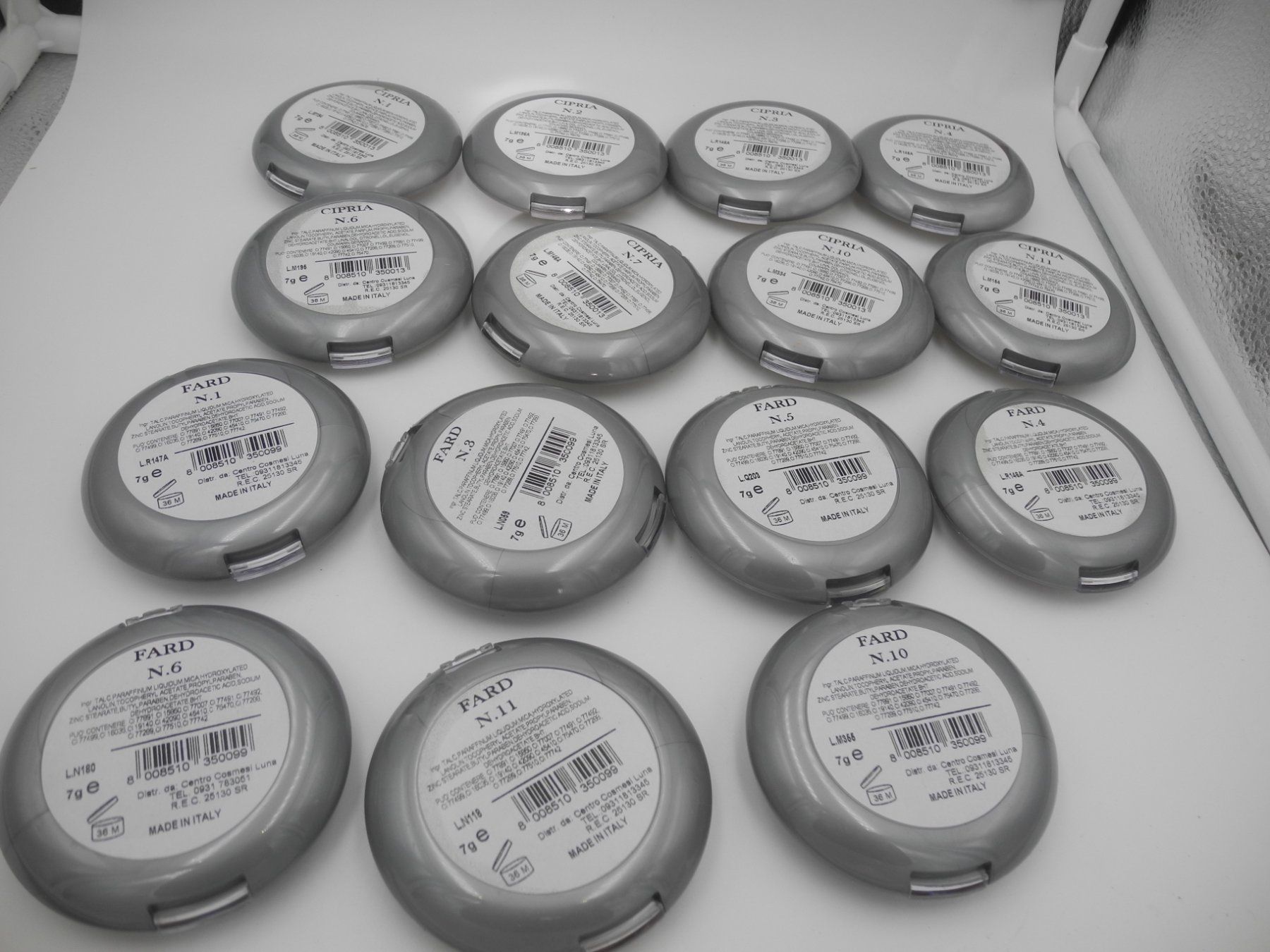 Make-up: Luna Cosmetics 15 Stk. Compact Pouder, Nr. g2 – Nuovo (secondo la descrizione) da Kottwil venduto da Crazyrolf 1