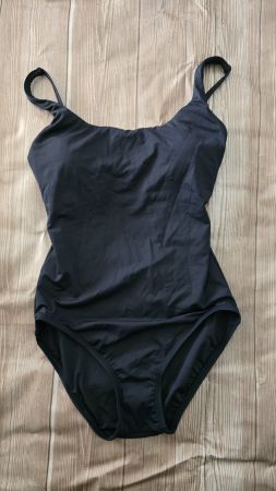 🏷 Carmen Marc Valvo Badeanzug - XS - schwarz