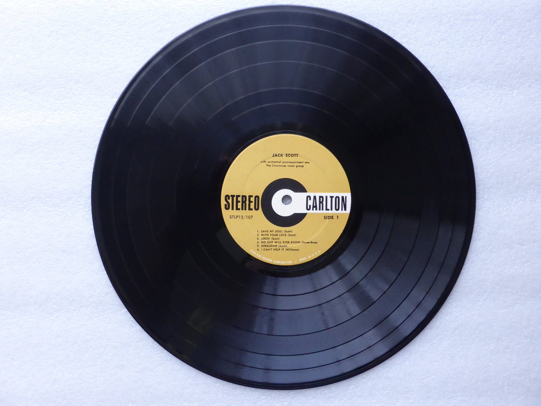 Dischi in vinile: VINYL  LP  JACK SCOTT mit ORIGINAL UNTERSCHRIFT – Usato da Küssnacht am Rigi venduto da Sunnestrahl 2