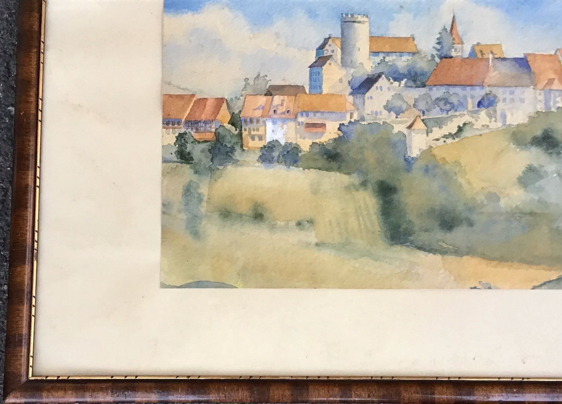 Gemälde: Hans Benz Original Aquarell – Gebraucht aus Wetzikon ZH von Nicki6 3