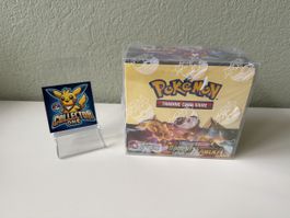Pokemon Darkness Ablaze  Booster Box Hülle Selten Charizard