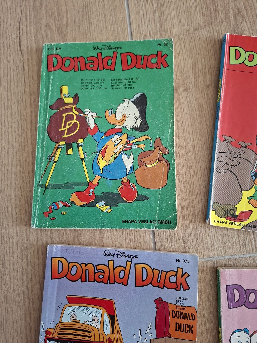 Fumetti: Div. Donald Duck Hefte – Usato da Büsserach venduto da Grenzstein 1