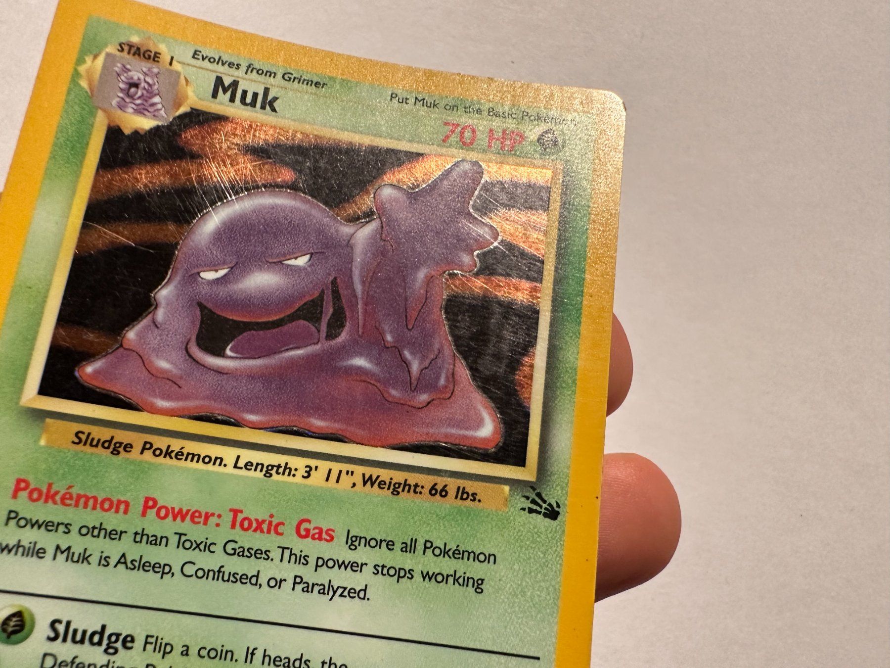 Pokémon Sammelbilder & Trading cards: Muk holo Fossil EN – Gebraucht aus Hagendorn von Pokecollectorch 2