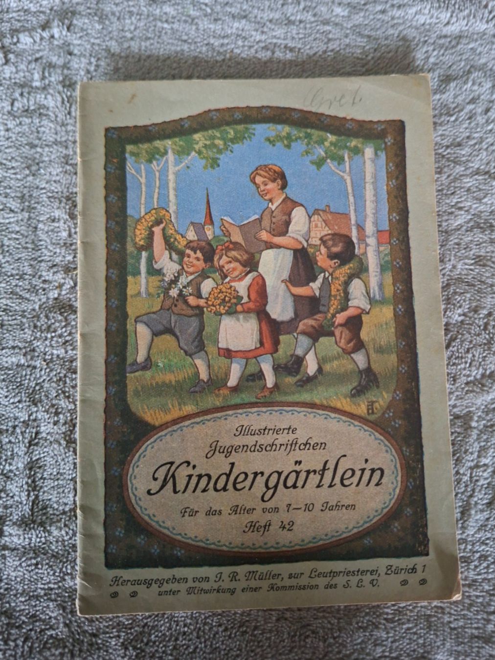 Riviste & Magazine: Illustrierte Jugendheftli, Kindergärtlein, Heft 42, Antik – Usato da Otelfingen venduto da silver-moon