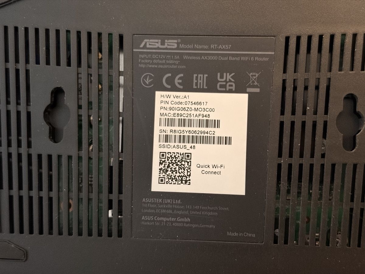 Asus Modem & Router: ASUS AX57 Wi-Fi6 router – Usato da Basel venduto da Heng_cn1997 2