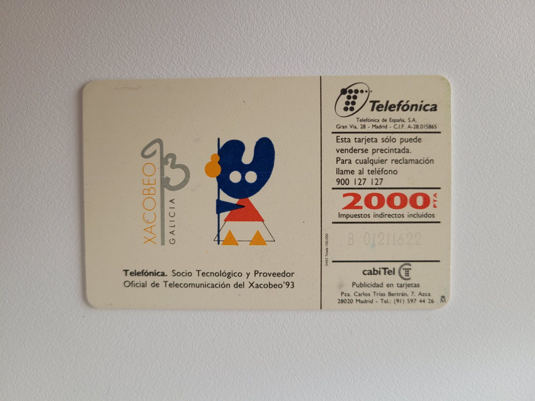 Cartes de téléphone: Telefonkarte Spanien – D'occasion à Inwil par Flower2325 1