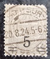 Briefmarke 1924 Luxembourg gebraucht guter Zustand