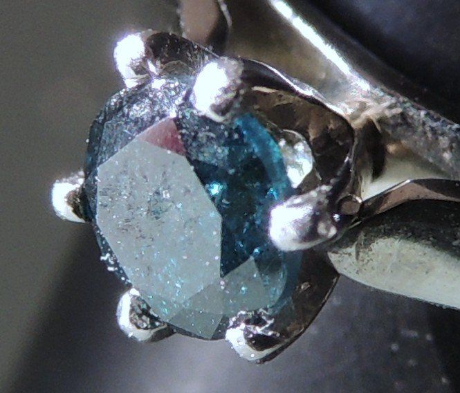 Bagues: Diamant Silber 925 Fingerring Gr. 56 – D'occasion à Waldenburg par schaller707 1