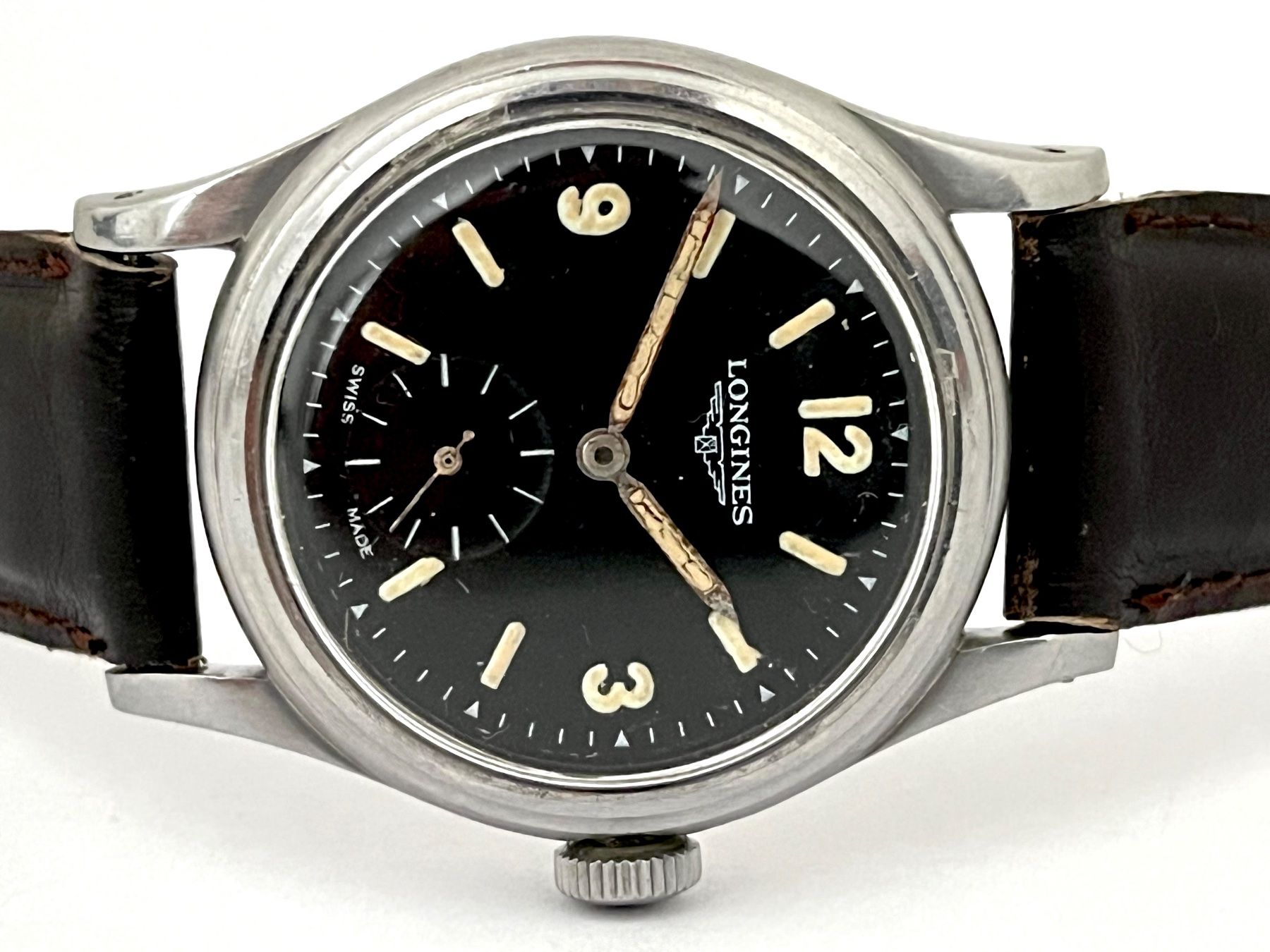 Longines Montres: 1940s Longines`SEI TACCHE` - Military – D'occasion à Zürich par GentsStuff 4
