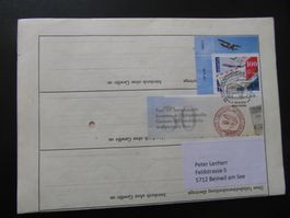 50. Tage der Aerophilatelie Luzern spez. Stempel Junkers Akt