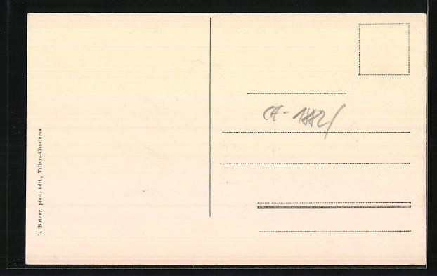 Cartoline postali: Gryon, Chalet et Monument Juste Olivier – Usato da Berlin venduto da bartko-reher 1