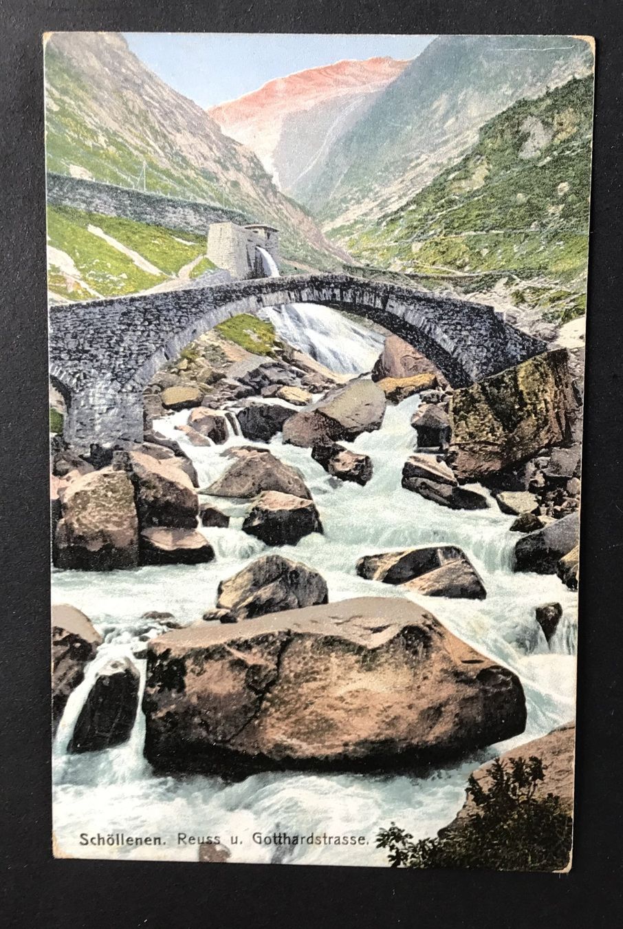 Cartoline postali: ALTE ANSICHTSKARTE SCHÖLLENEN – Usato da Ostermundigen venduto da wini63