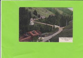 Route Frutigen-Adelboden, hohe Stegbrücke über die Engstlige