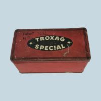 TROXAG SPECIAL – alte Gummihaus Troxler Zürich Blechdose RAR